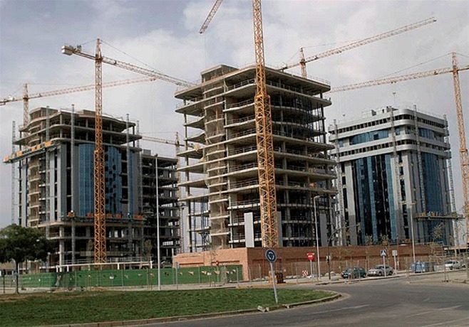 Construcción crece más de lo estimado.